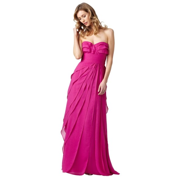 Adrianna Papell Dresses & Skirts - ADRIANNA PAPELL Dress for E! Live From The Red Carpet Formal Gown Pink Size 12